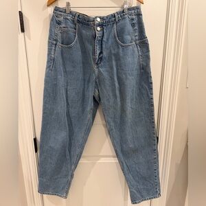 Vintage Guess Mens Denim Jeans with Logo Patch